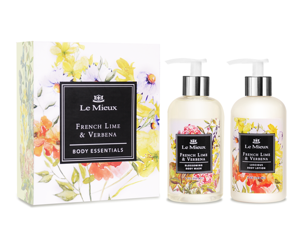 Le Mieux French Lime and Verbena Body Essentials Set